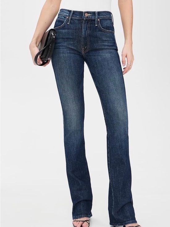 MOTHER Denim - Mother Midrise Smokin Double Heel Jeans